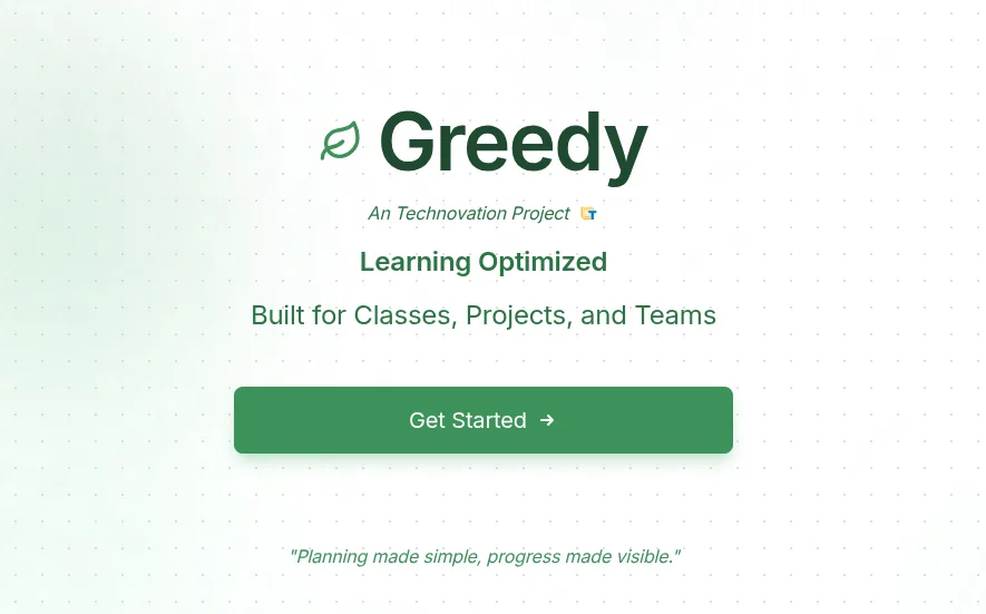 Greedy